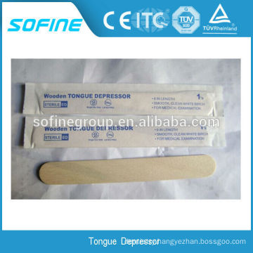 Sterile Wooden Tongue Depressor